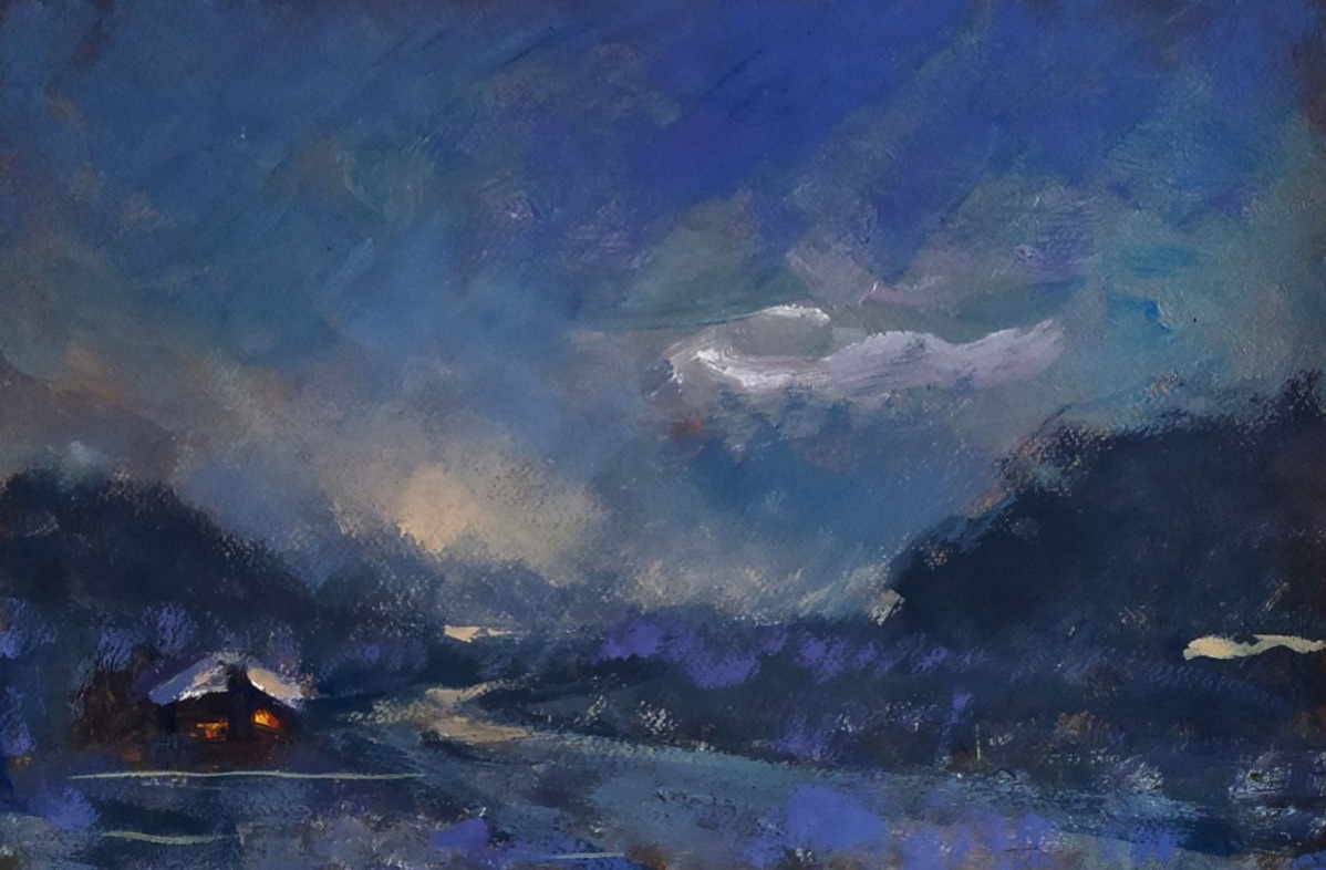 Artwork A-012 Blue Days